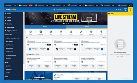 sportsbet website.